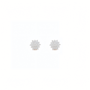 Star Gaze Cluster Studs Diamond Studded Earrings Darshi Diamonds Manufacturer Exporter Supplier Producer Diamond Jewellery Dubai UAE