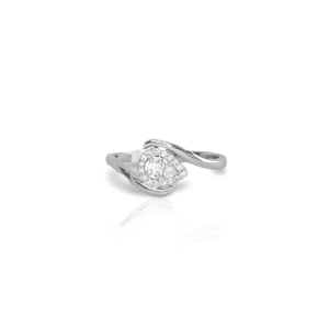 Swirl Pavé Diamond Ring Darshi Diamonds Manufacturer Exporter Supplier Producer Diamond Jewellery Dubai UAE